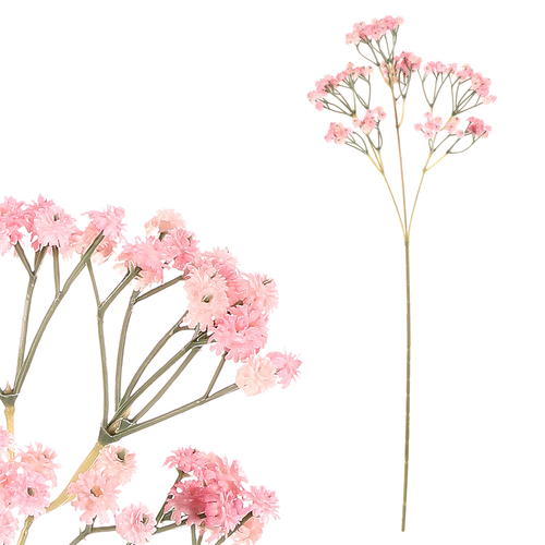 Gypsophila - umělá řezaná, 96 cm, růžová