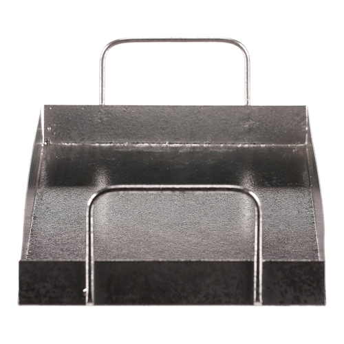 Tác kovový s uchy - obdélníkový tvar, barva stříbrná