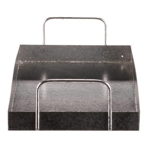 Tác kovový s uchy - obdélníkový tvar, barva stříbrná